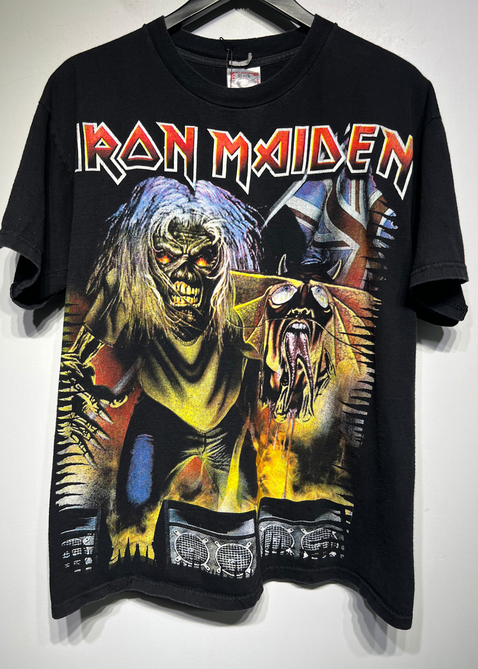 Iron Maiden Black '00s Rock Revolution Tee XL - ALT REBEL