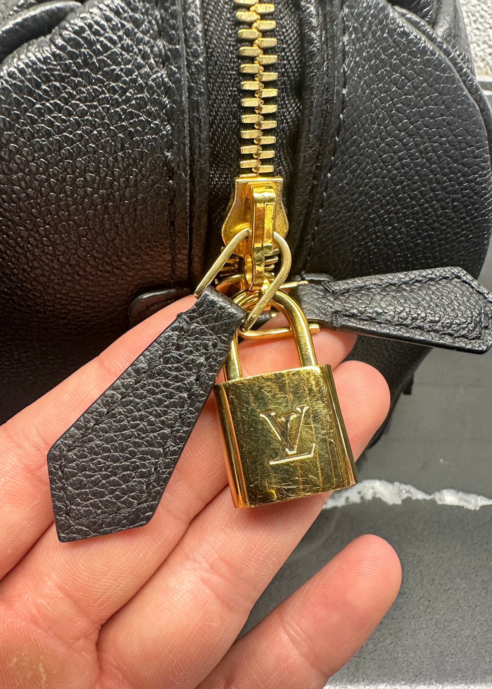 Louis Vuitton Empire Leather Bag OS