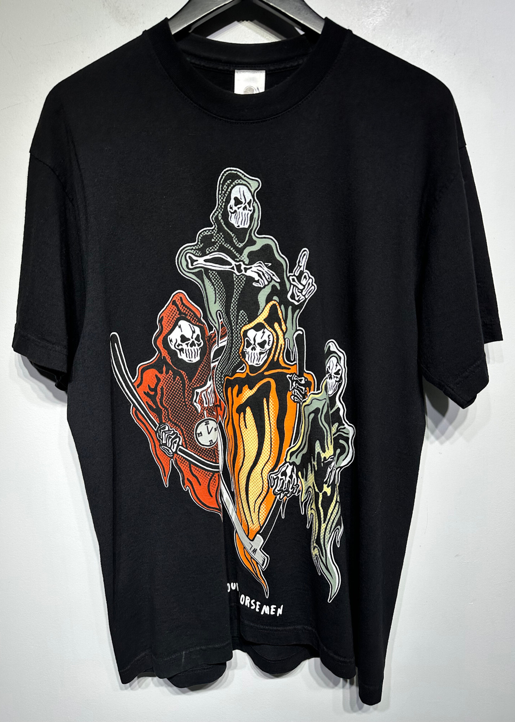 Warren Lotus Four Horsemen Black Tee M