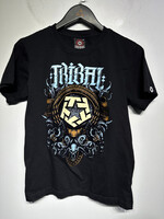 Tribal Felt Crest Black Tee S