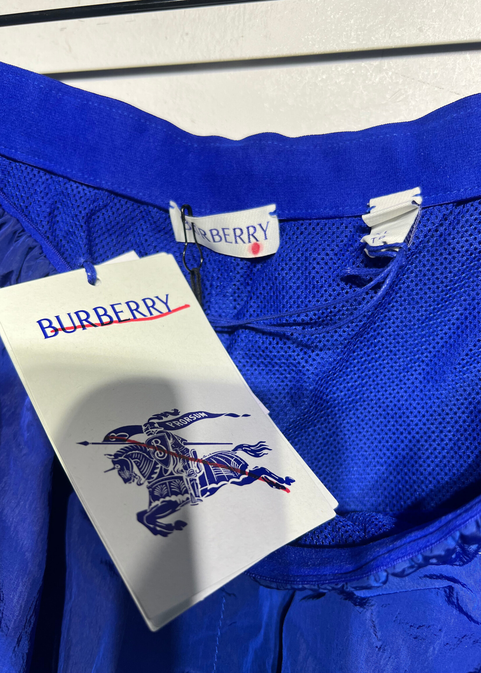 NWT Burberry Blue Board Shorts XXL (Retail: $910)