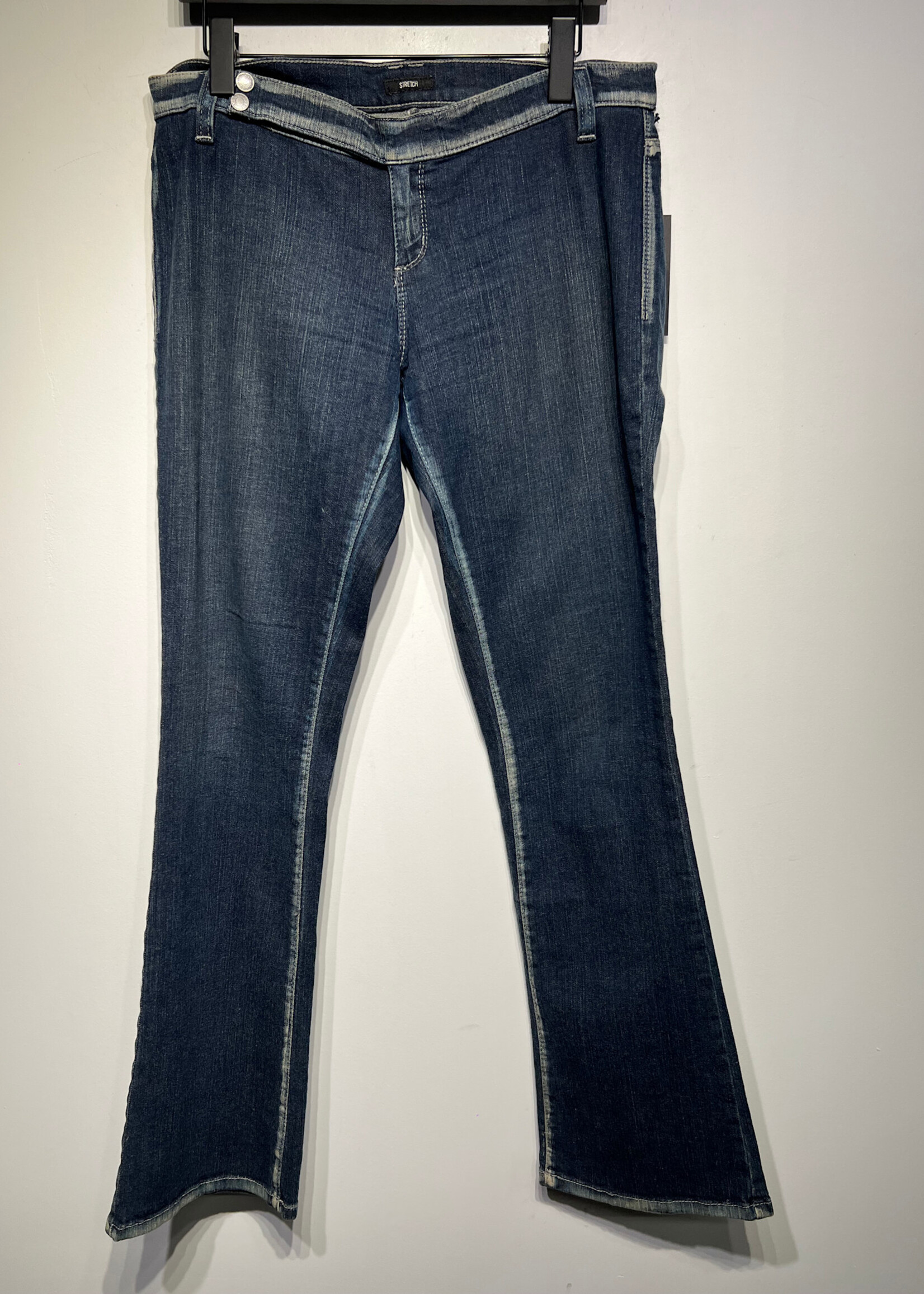 Guess Y2K 'Stretch' Low Rise Flares Fem 31