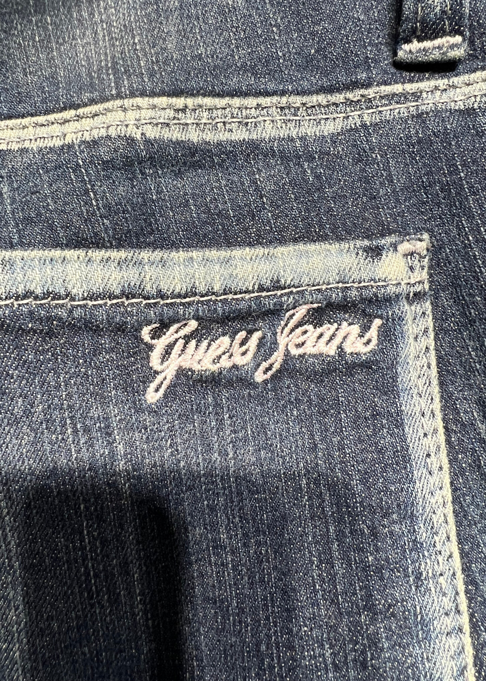 Guess Y2K 'Stretch' Low Rise Flares Fem 31