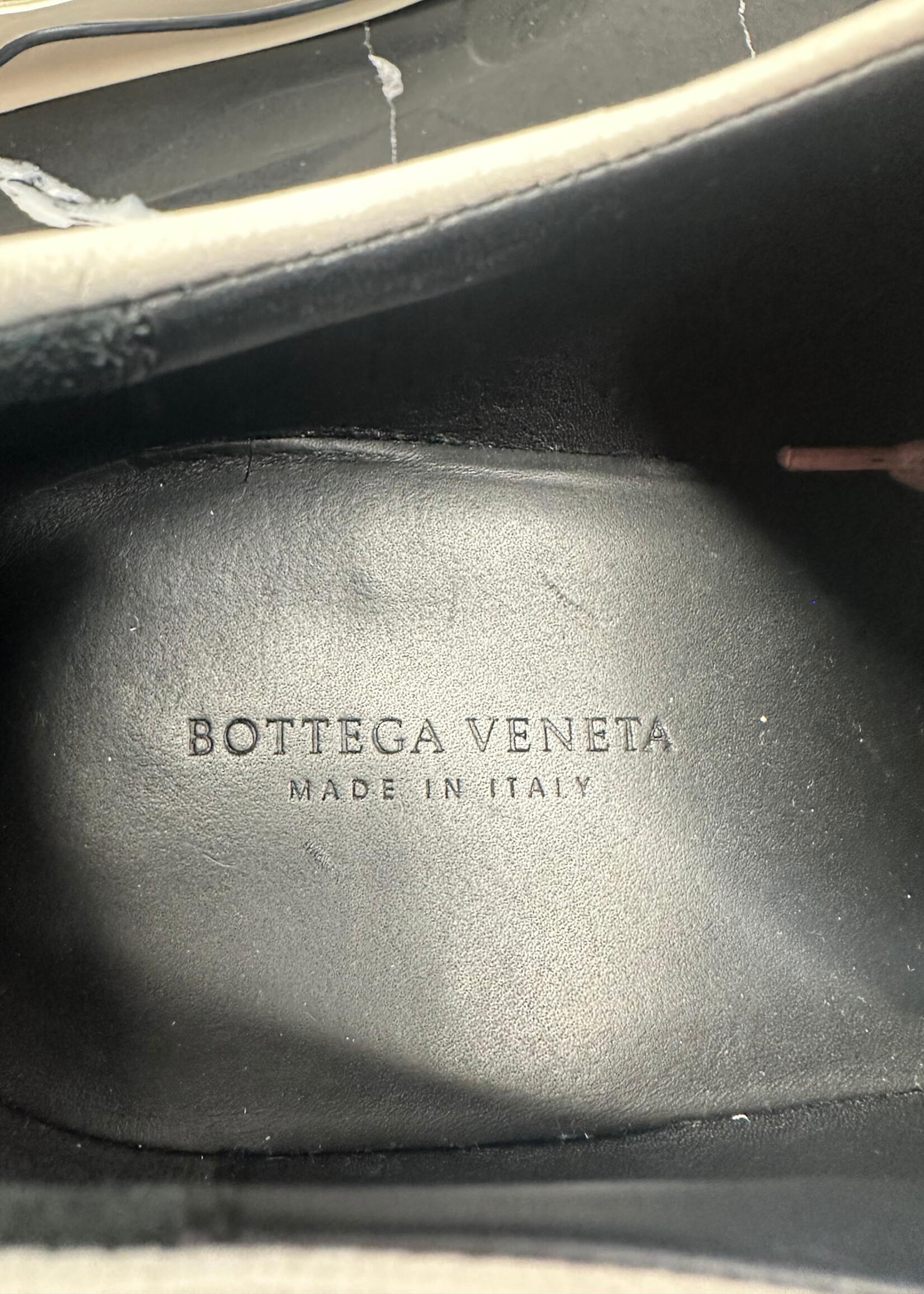 Bottega Veneta Leather Saddle Oxfords 43.10/Masc 10.5
