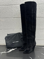 Saint Laurent Niki Over The Knee Boots 37/7