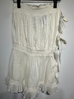 Free People Cream Side Tie Romper S