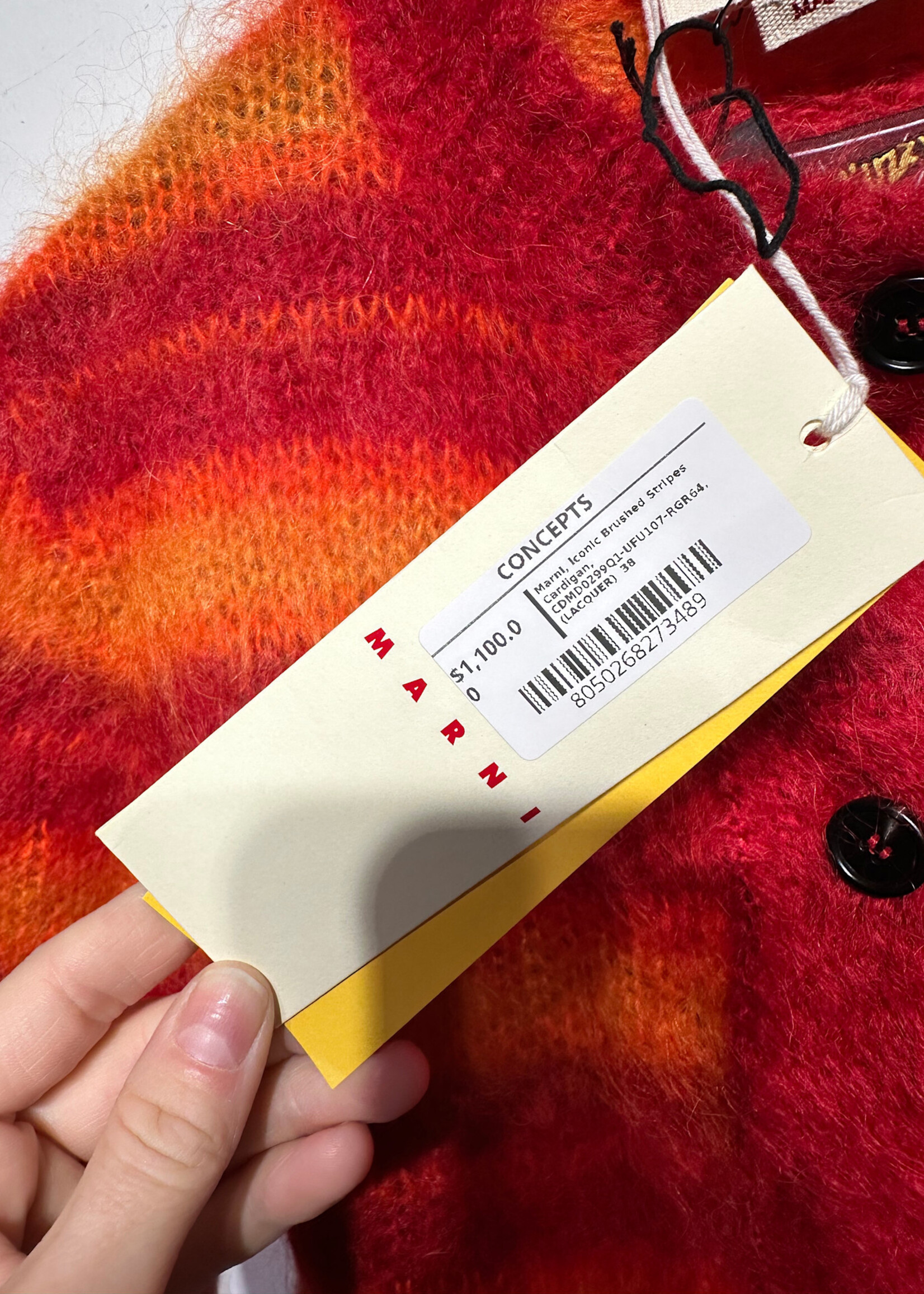 NWT Marni Mohair Cardigan XS/S Retail: $1100