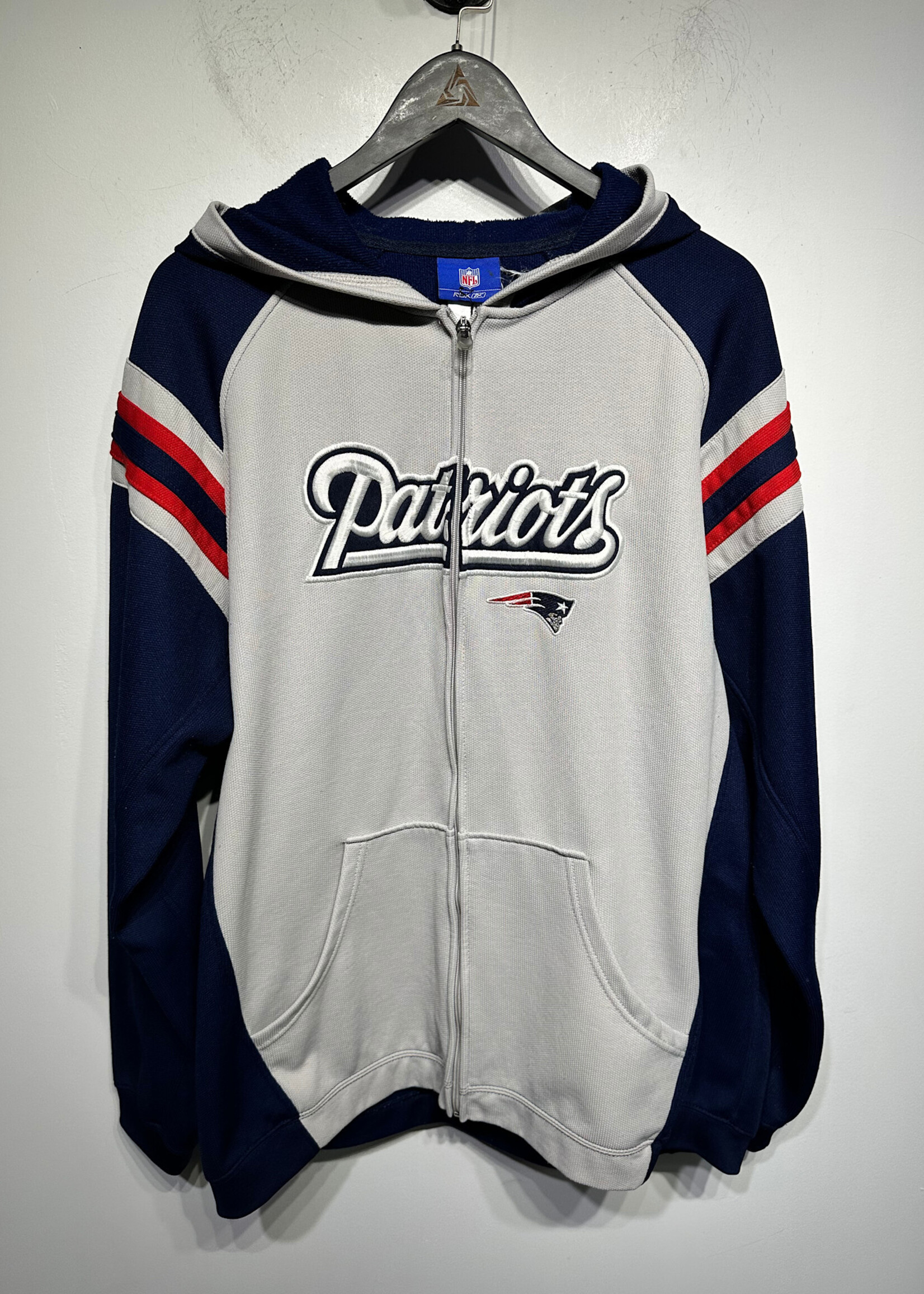 NFL Patriots Zip Up Jacket L