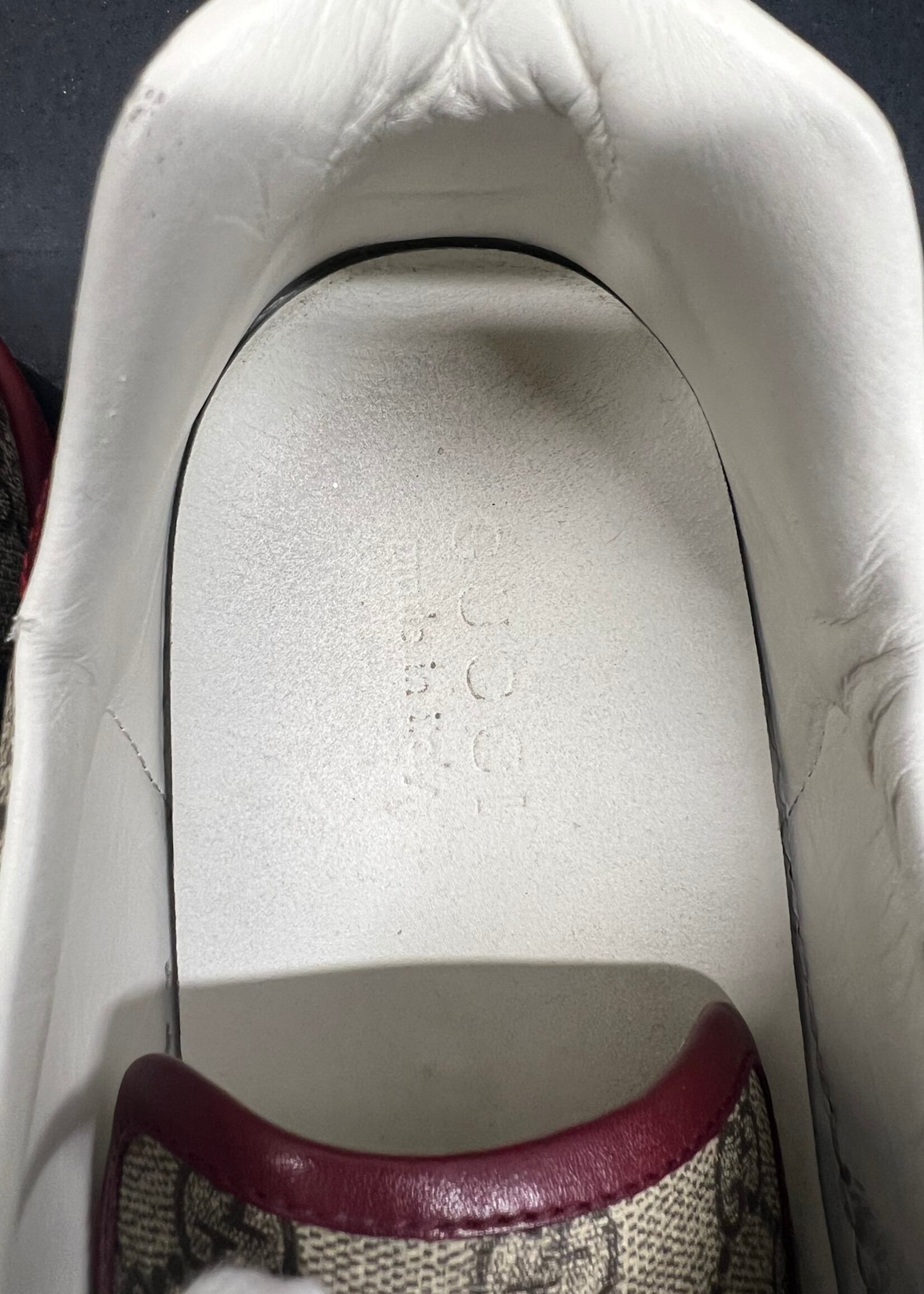 Gucci Ace Monogram Blue/Red Stripe 11