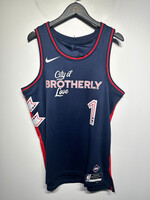Nike Navy 76ers Jersey Harden L