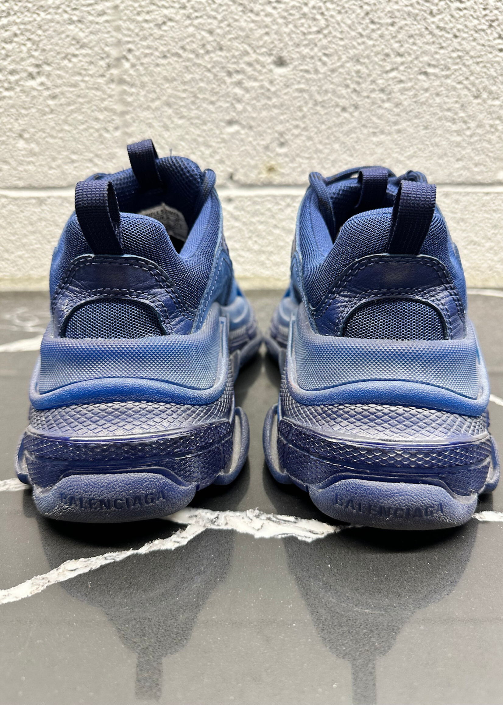 Balenciaga Triple S Blue/Blue Fem 7