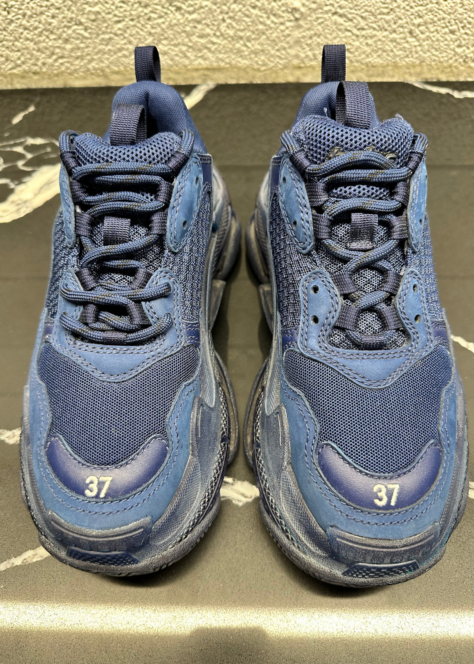 Balenciaga Triple S Blue/Blue Fem 7