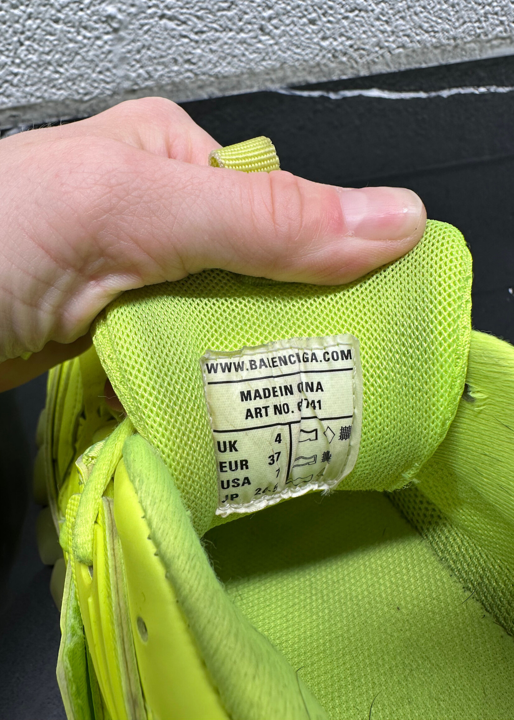 Balenciaga Track Runner Volt Fem 7