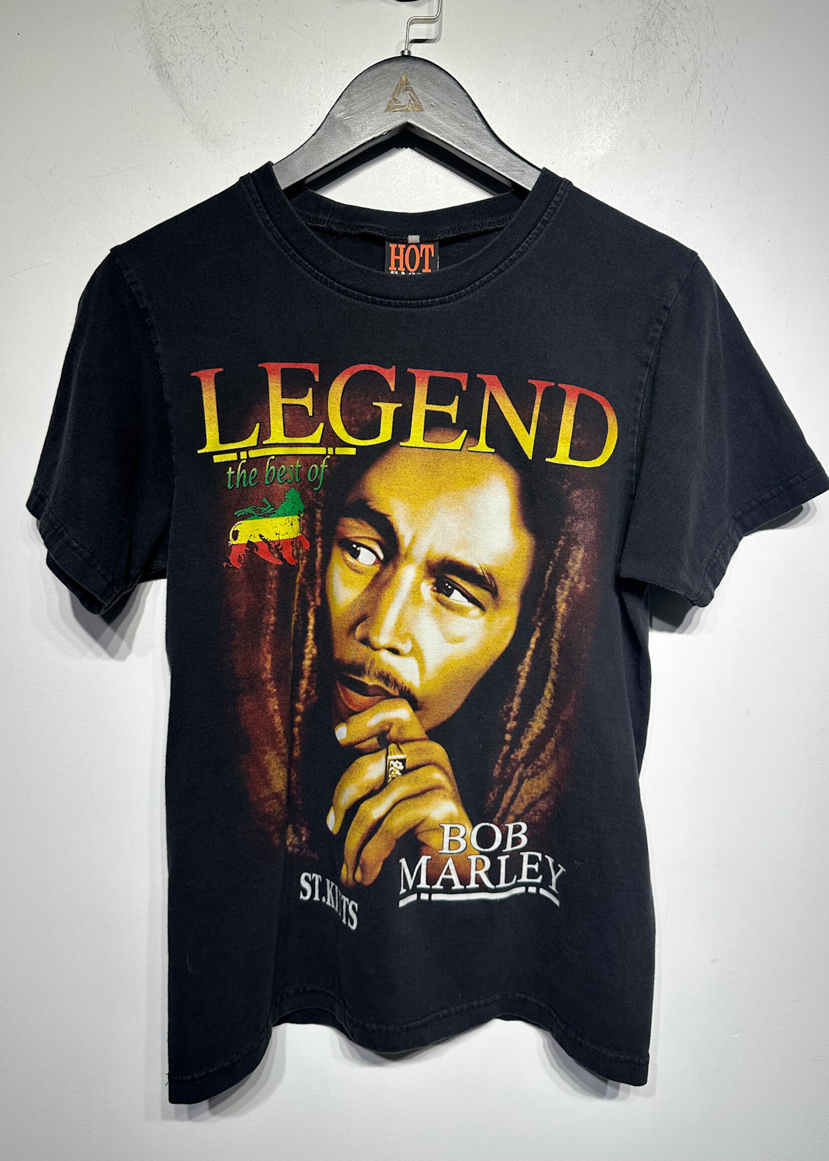Hot Eagle Bob Marley Double Sided Tee S