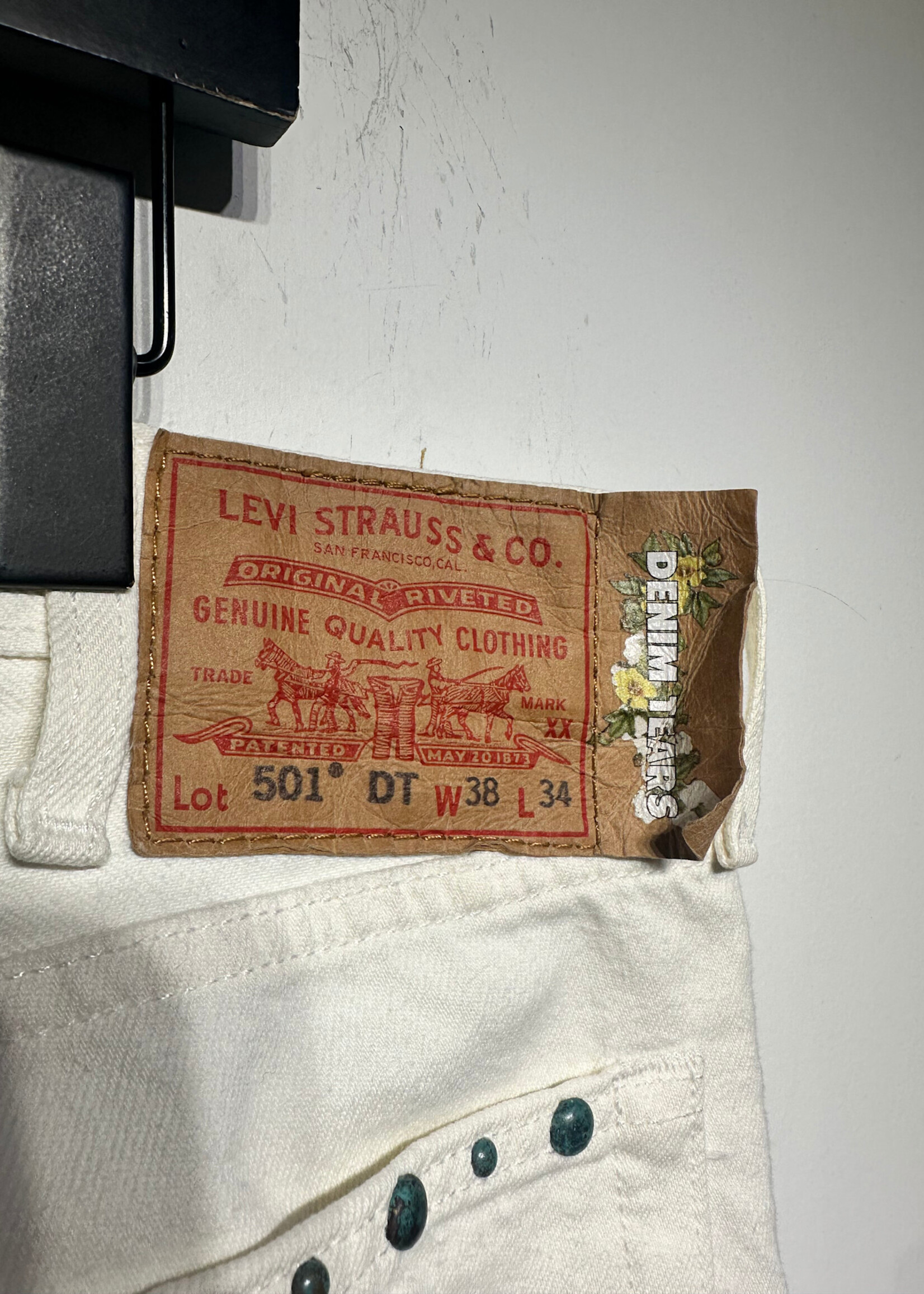 Denim Tears Levi's Rhinestone Jeans Masc 38