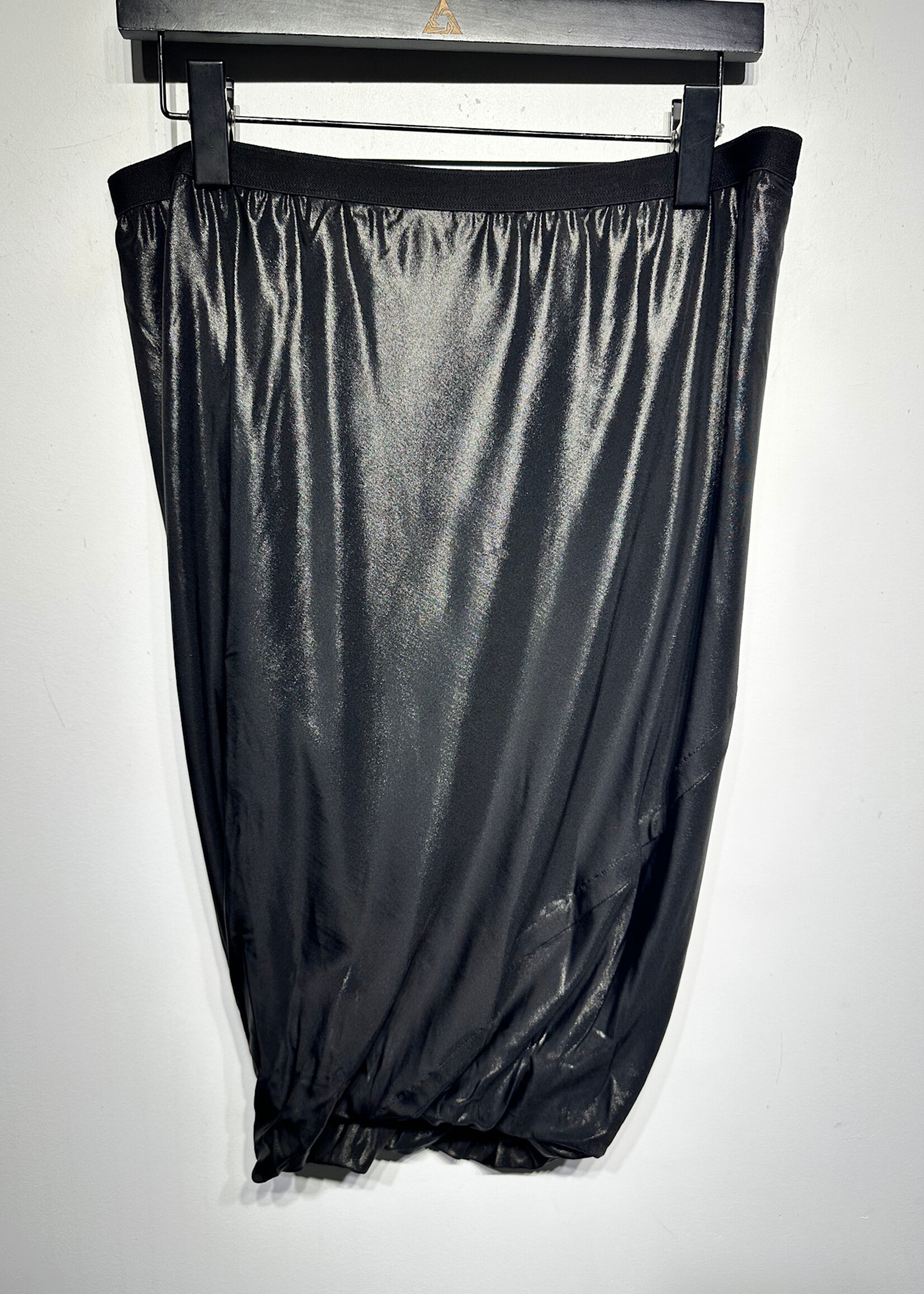 NWT Rick Owens Lilies Black Skirt Fem 32