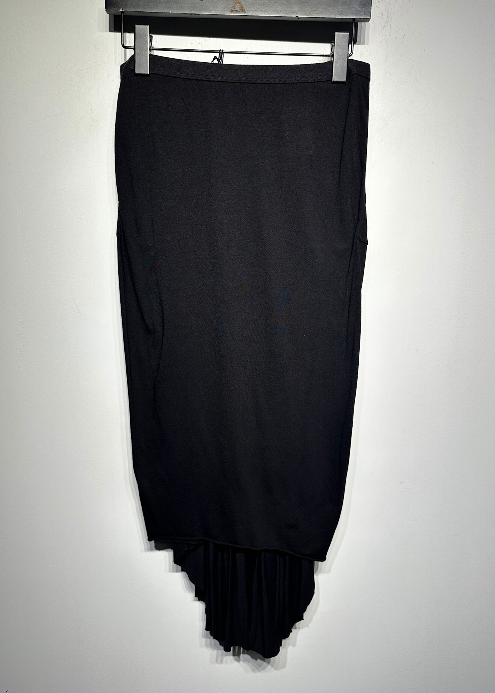 Rick Owens Lilies Black Layered Skirt 28 2
