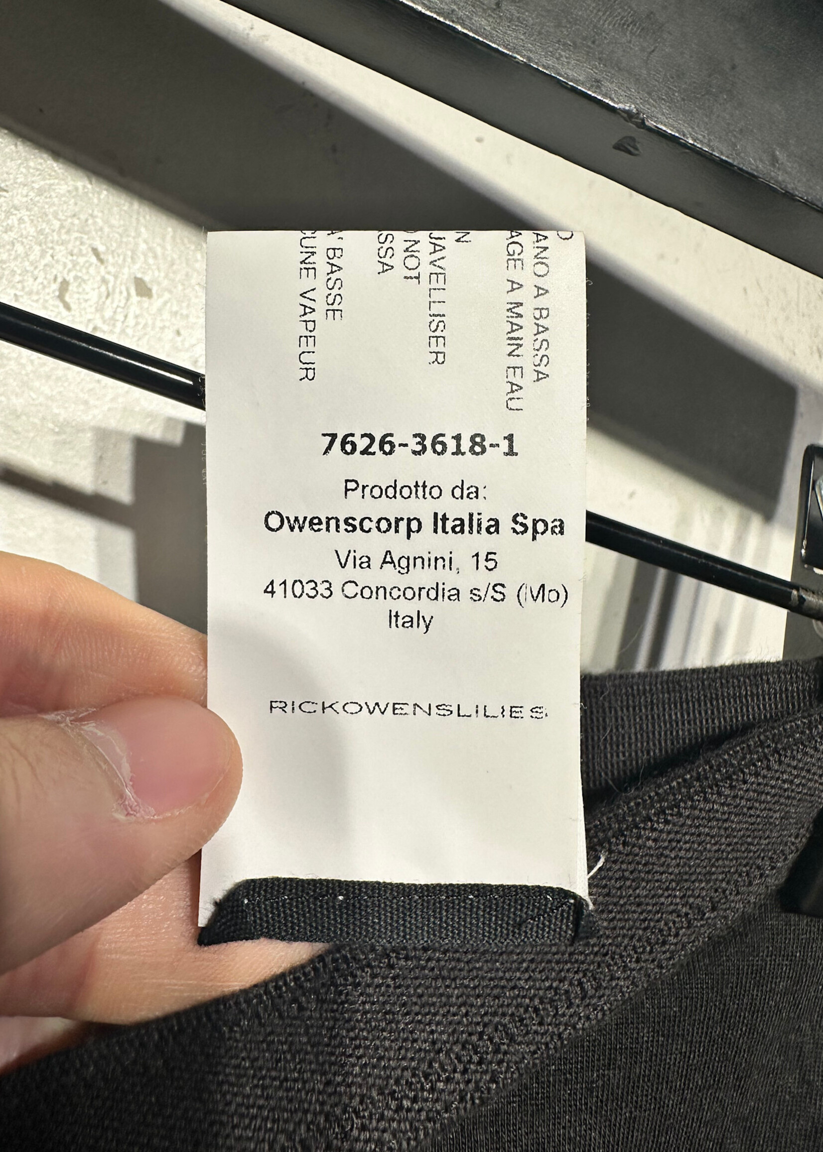 Rick Owens Lilies Black Layered Skirt 28 2