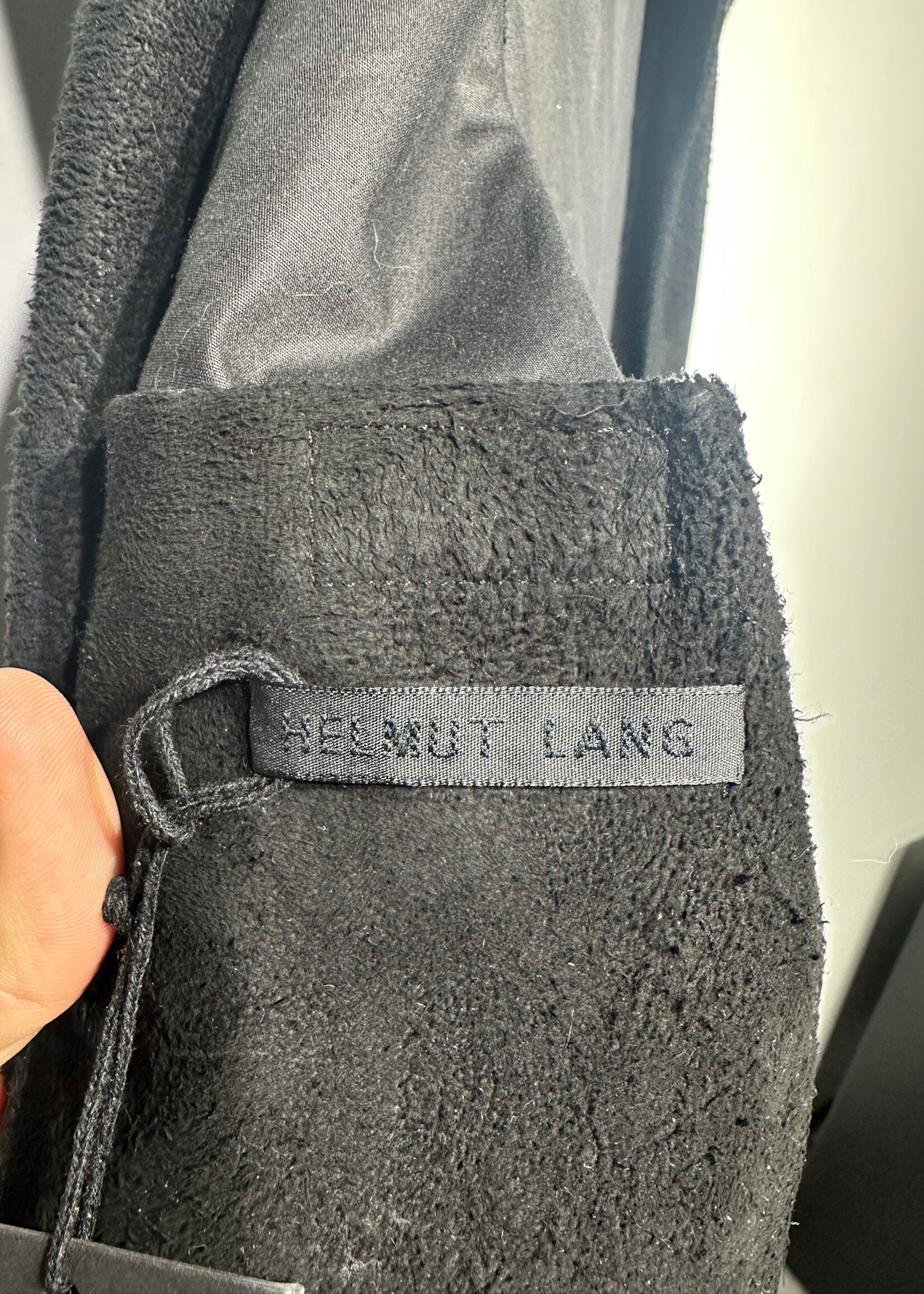 Helmut Lang Sample Leather Tank Vest S