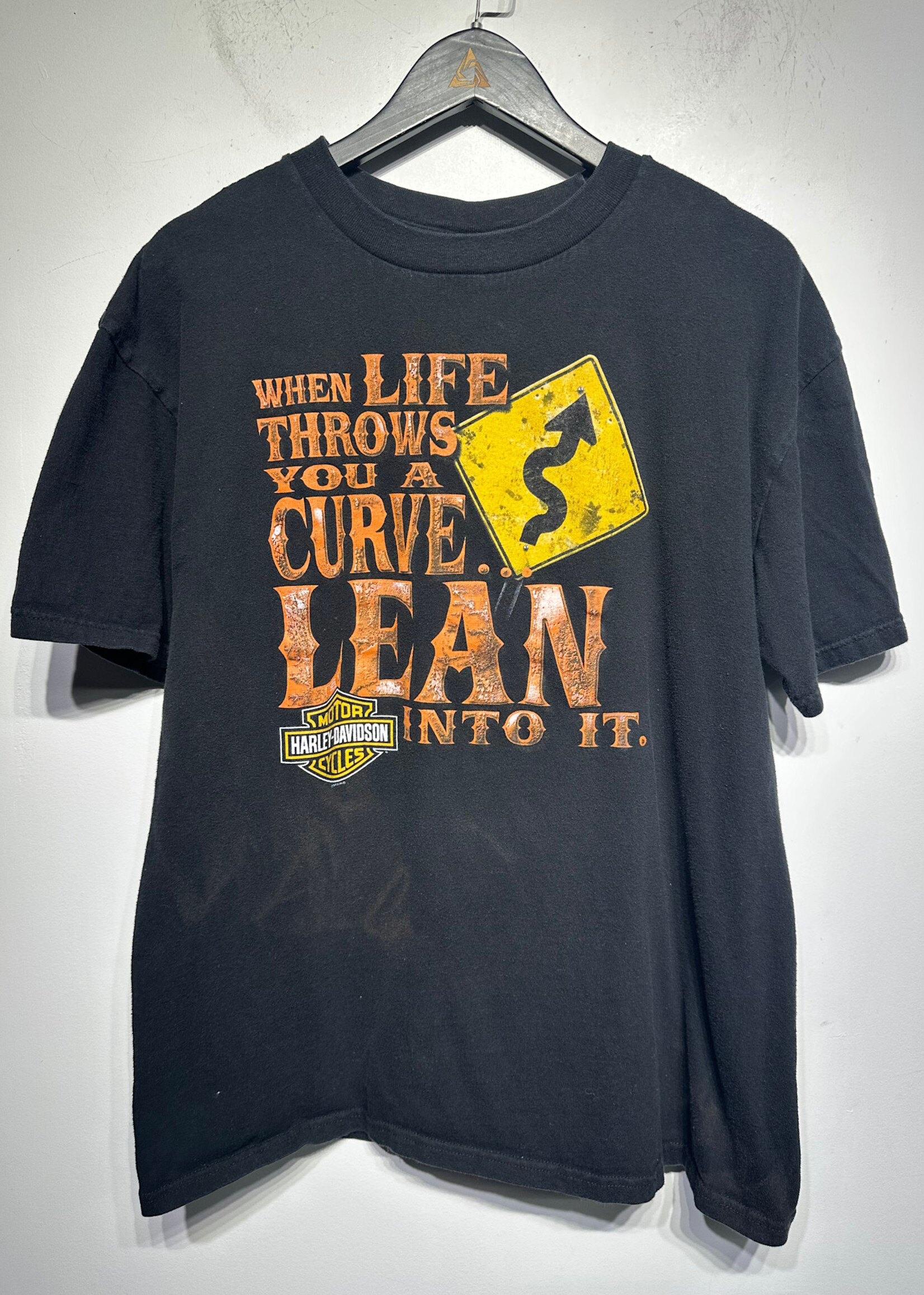 Harley When Life Throws Black Tee XL