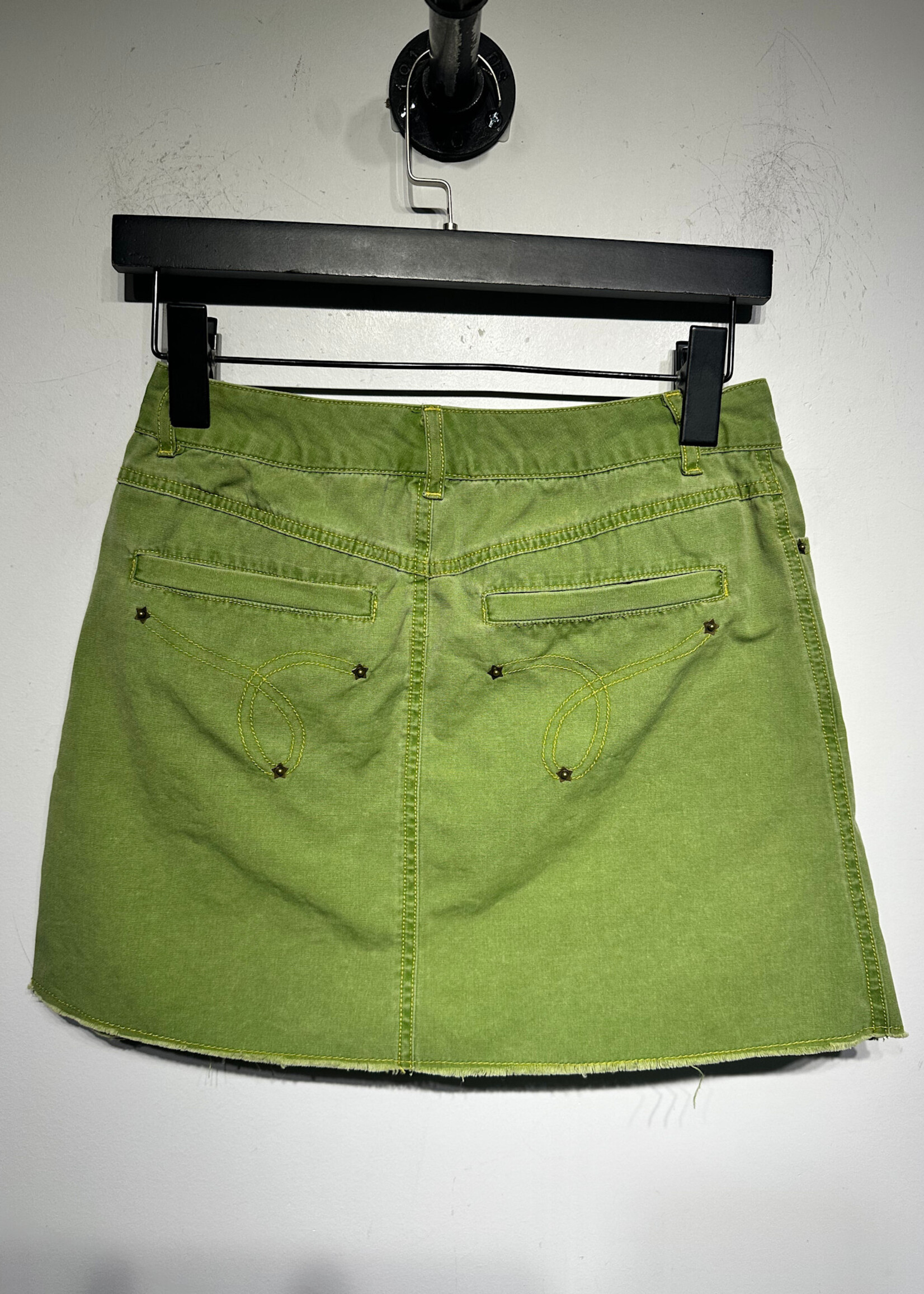 Florucci Green Mini Skirt 28