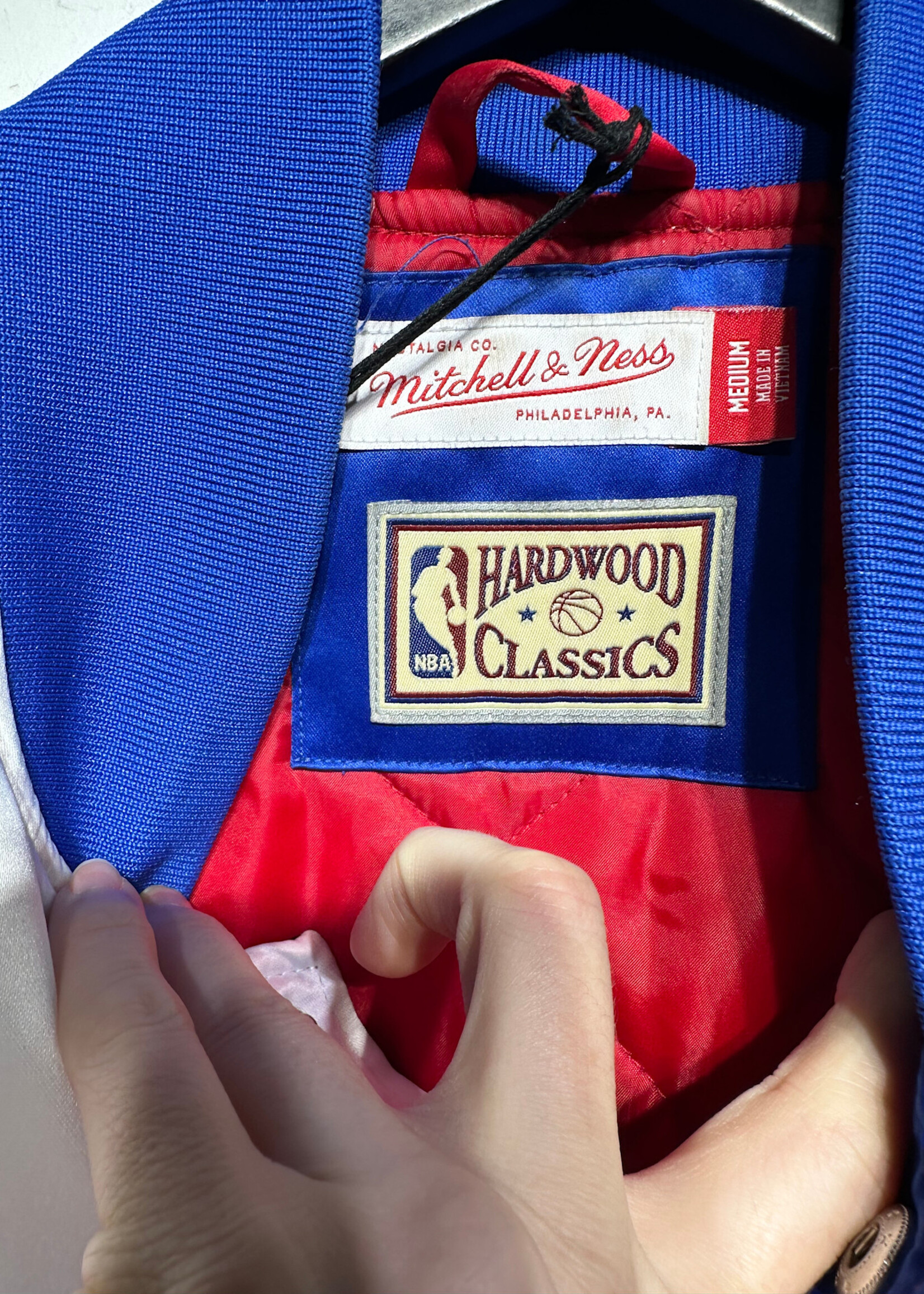Mitchell & Ness Sixers Jacket M