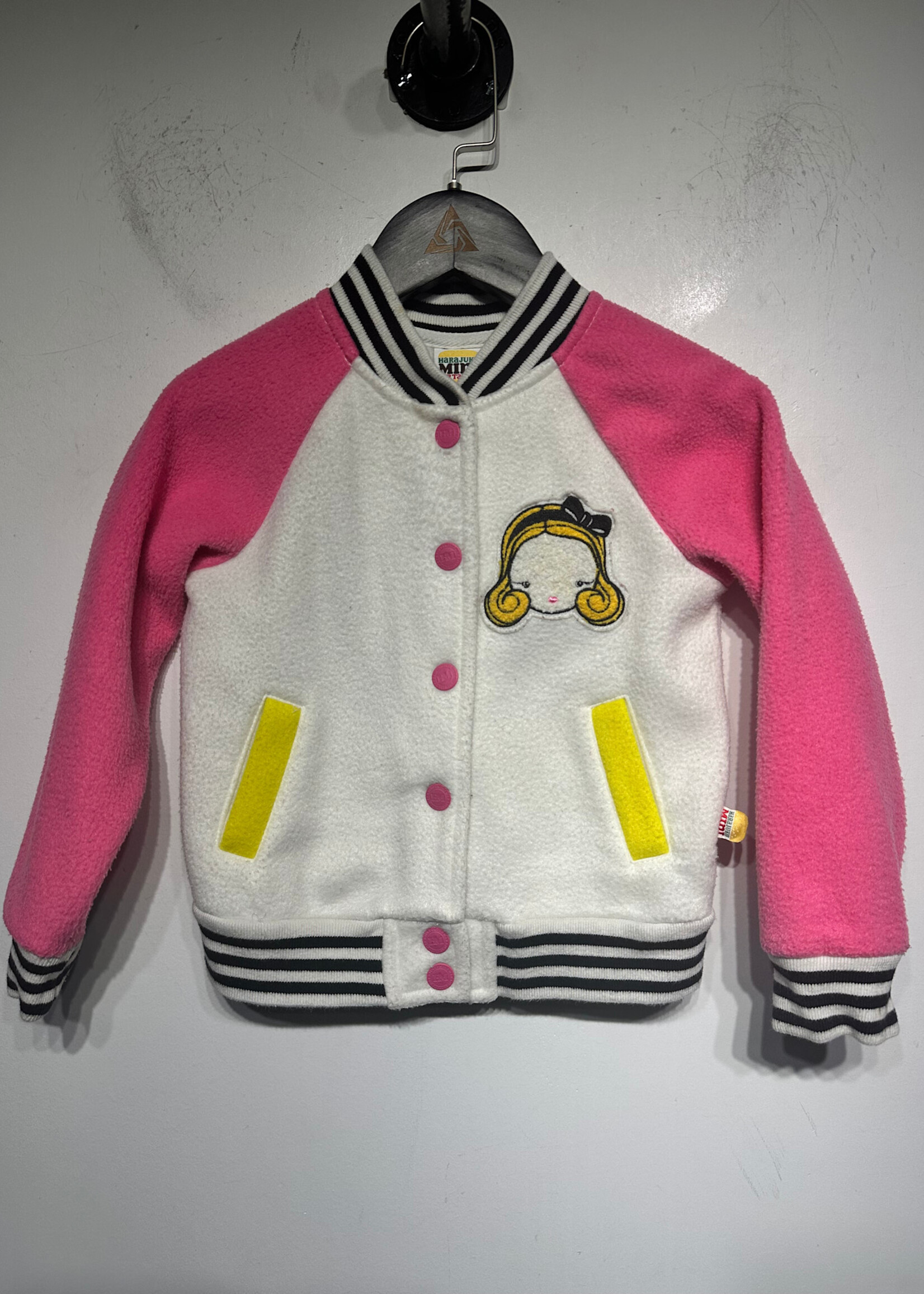Harajuki Mini Varsity Jacket Youth M