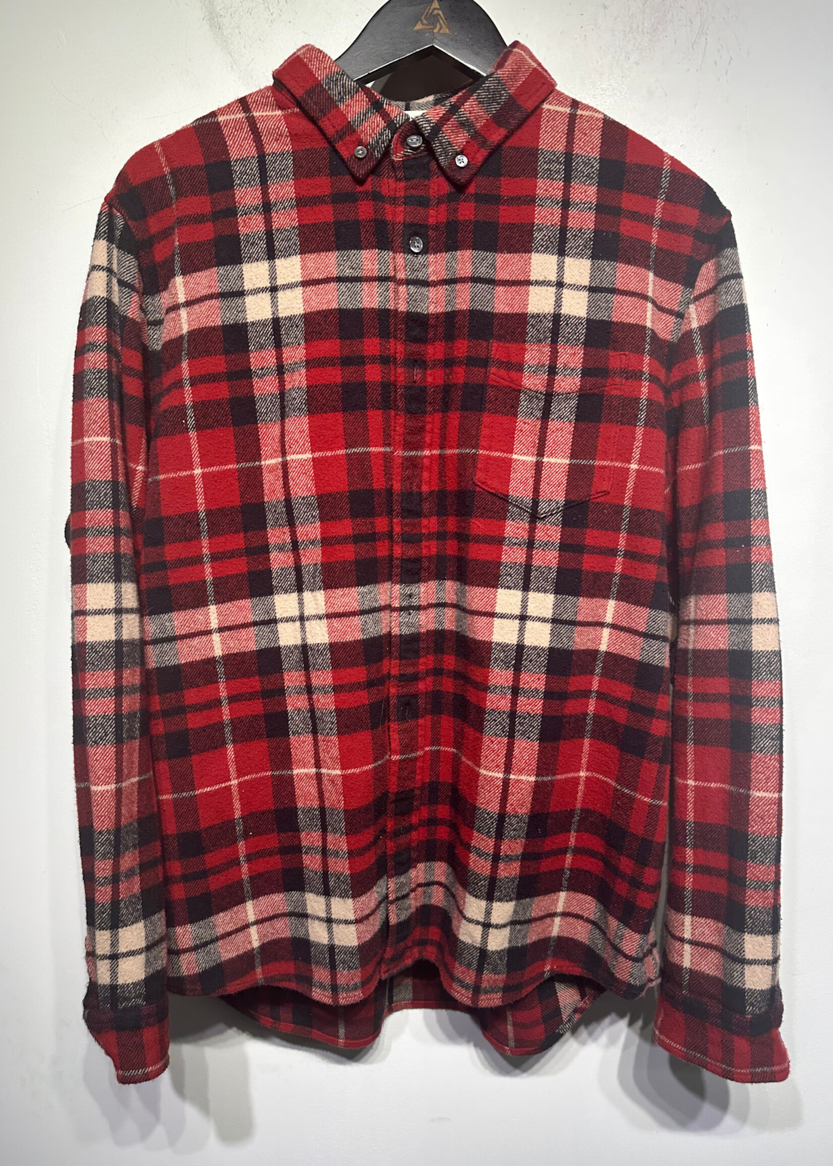 Alex Mill Red Wool Flannel XL