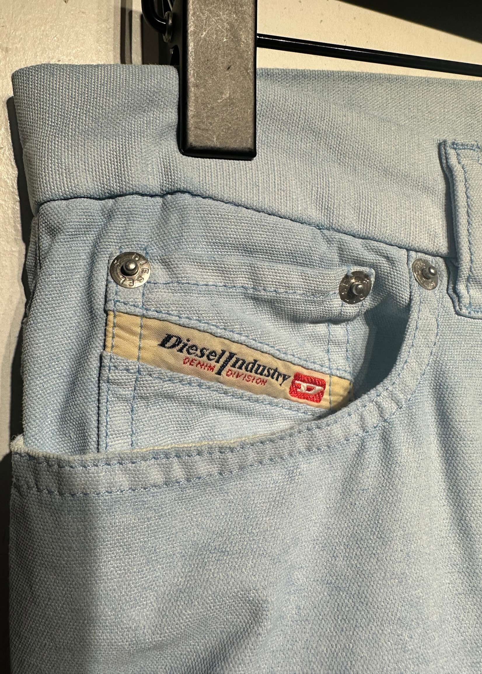 Diesel Light Blue Flared Pants 30