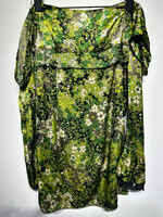 Miss Sixty Green Off Shoulder Dress M