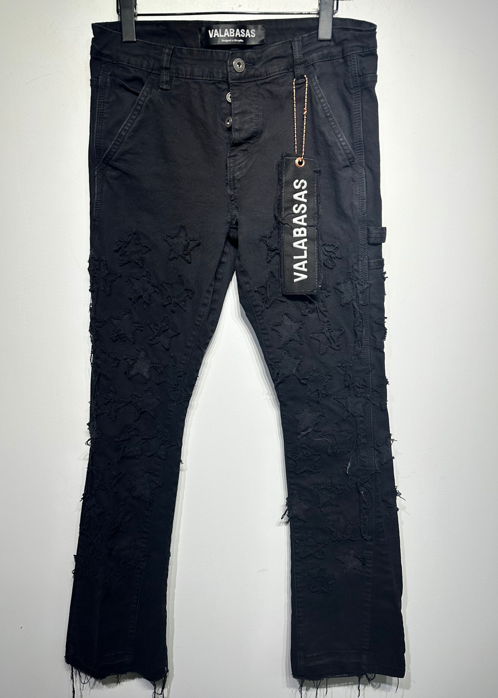 Valabasas Star Patch Black Denim Masc 32