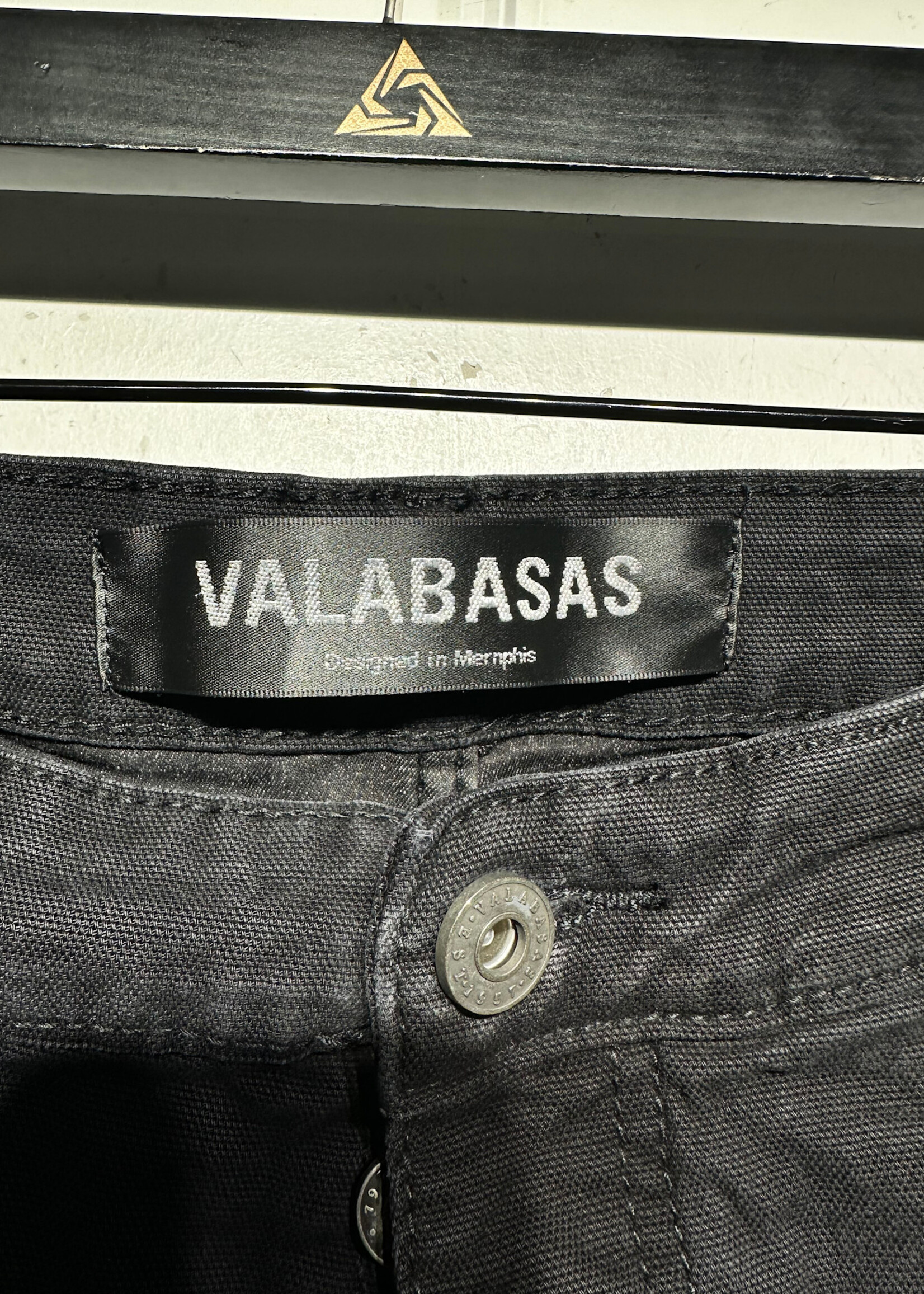 Valabasas Star Patch Black Denim Masc 32