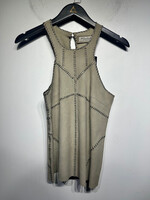 All Saints Goat Suede Tank S