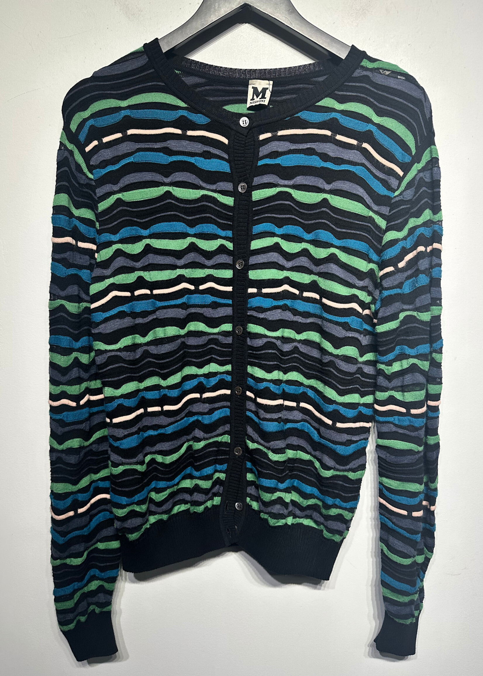 Missoni Multicolor Cardigan Sweater M