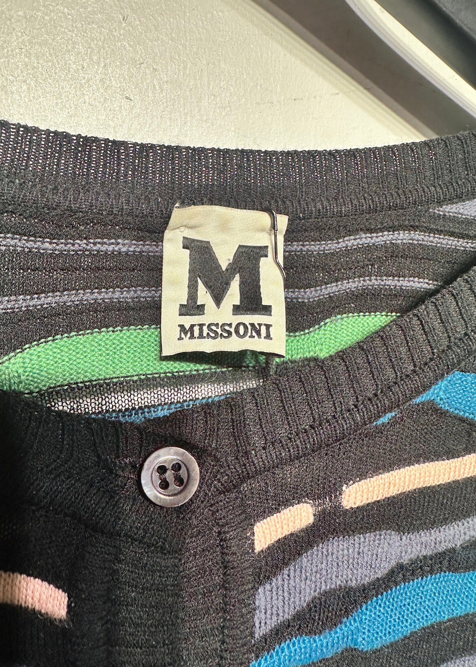 Missoni Multicolor Cardigan Sweater M
