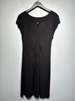 Banana Republic Brown Velour Belt Long Dress XL