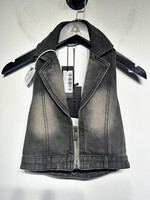 NWT LUXE TO KILL 2PC DENIM SET M