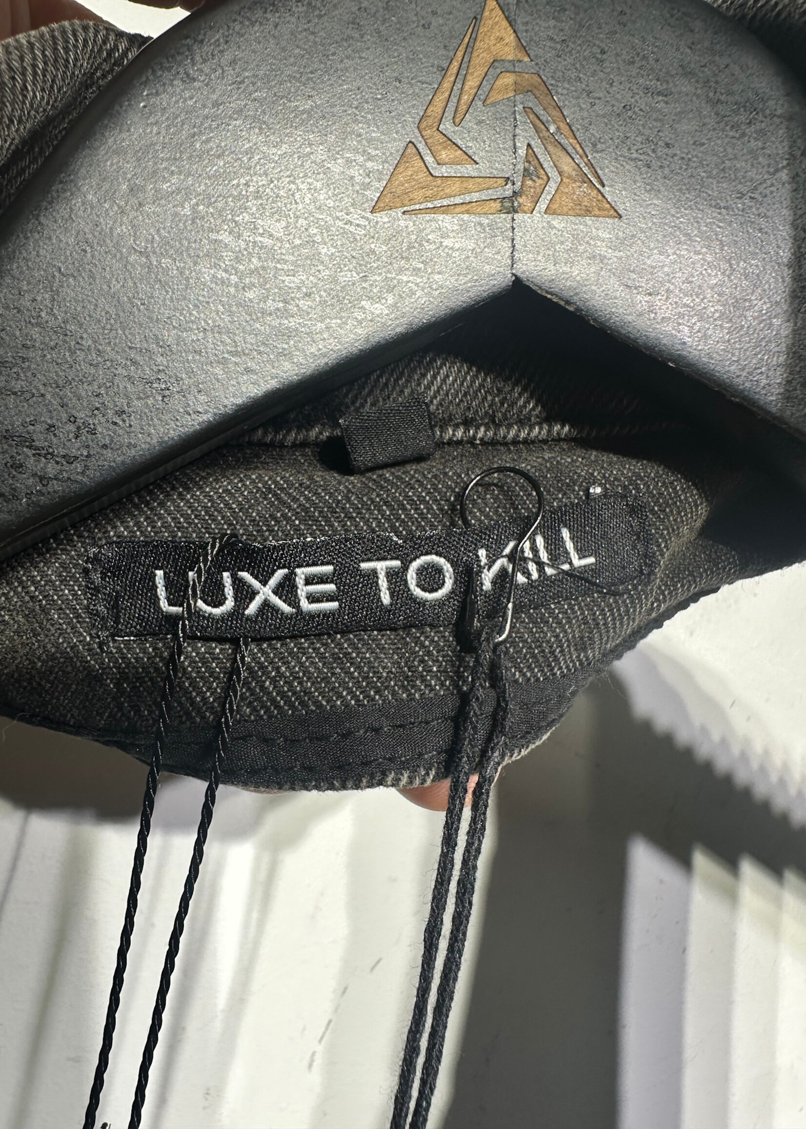 NWT LUXE TO KILL 2PC DENIM SET M