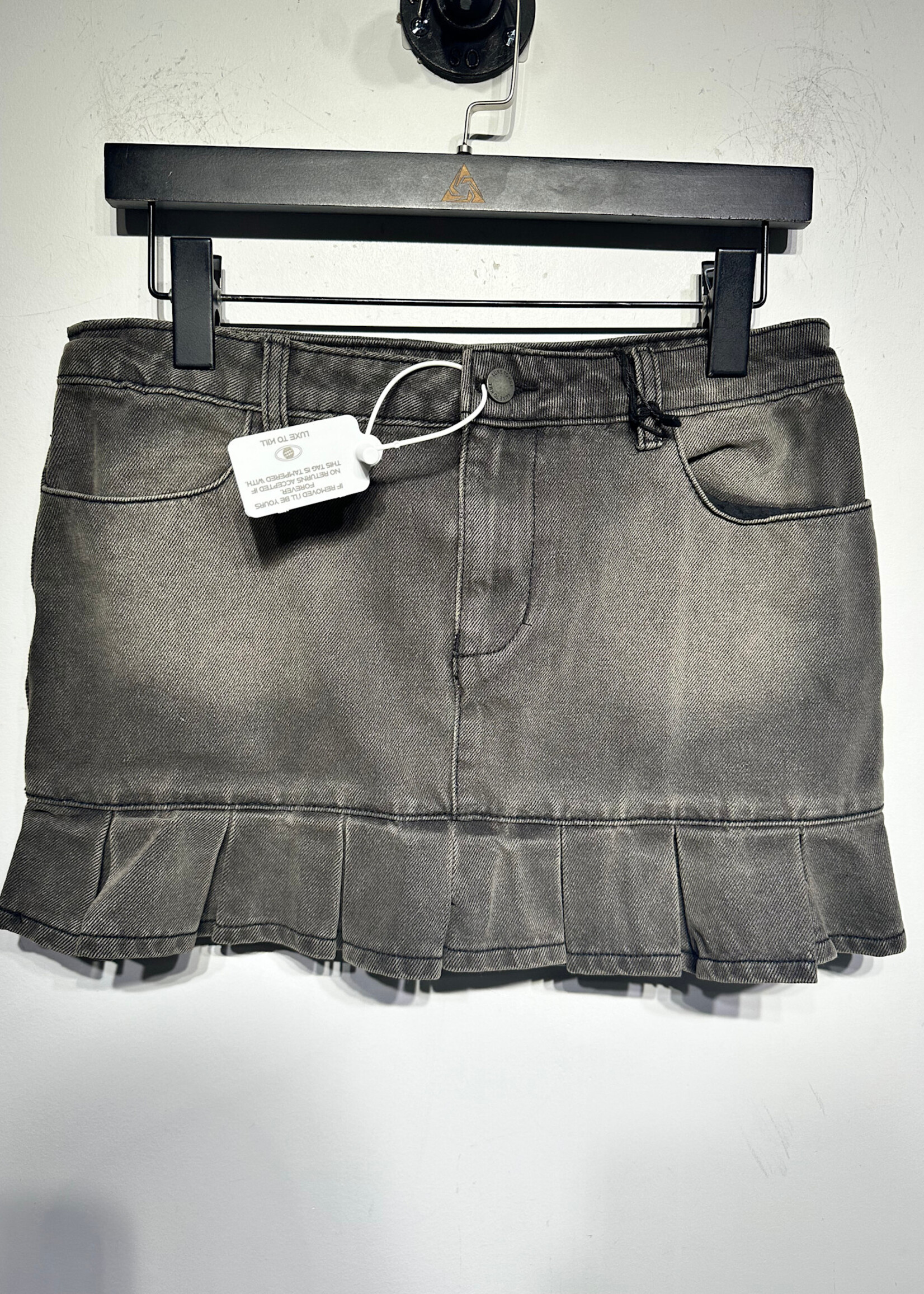 NWT LUXE TO KILL 2PC DENIM SET M