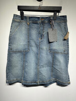 NWT Jean Star Denim Midi Skirt 33