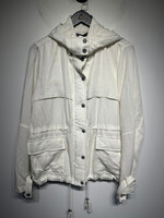 Vince White Zip Jacket M