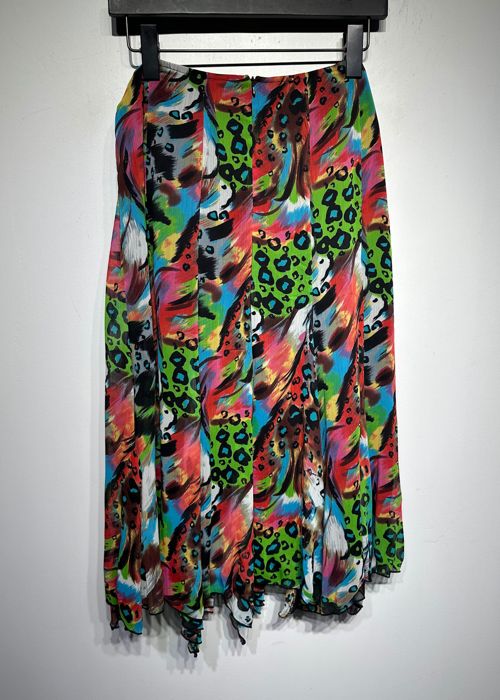 Linea Domani Rainbow Cheetah Skirt 27