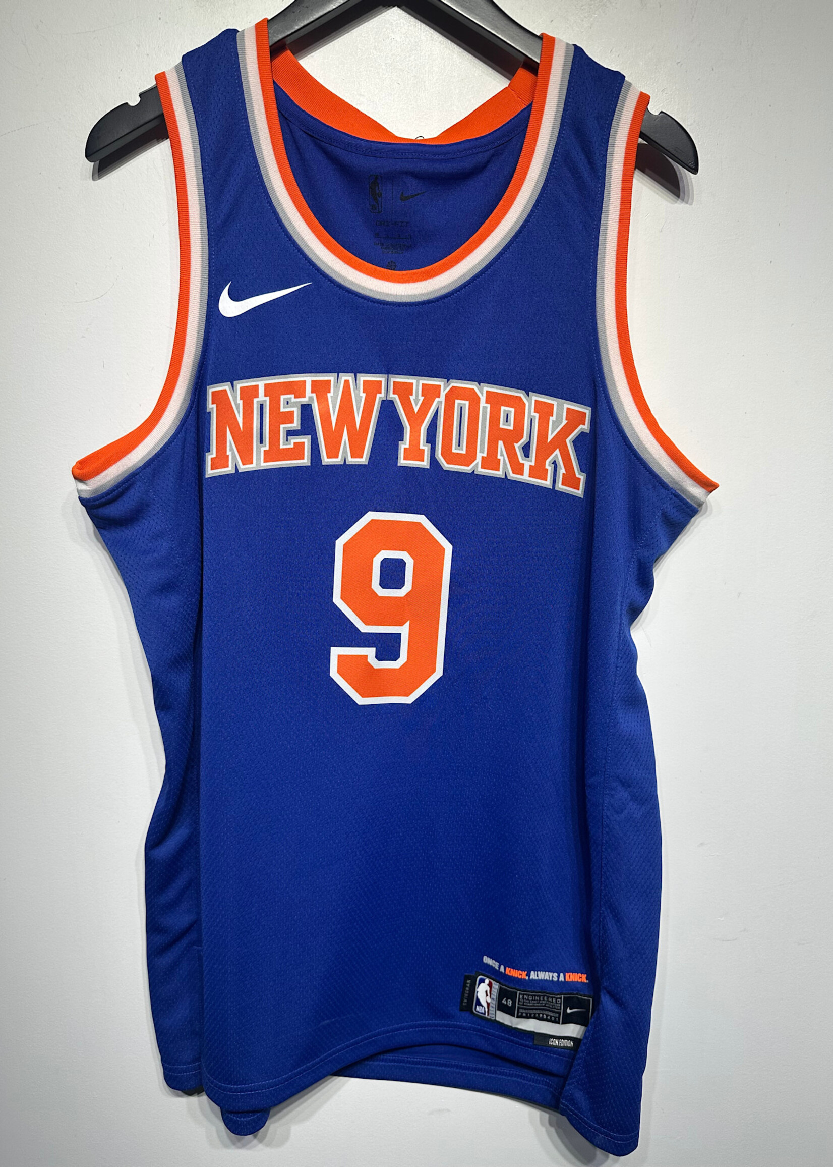 NWT Nike NY Knicks Barrett Jersey L