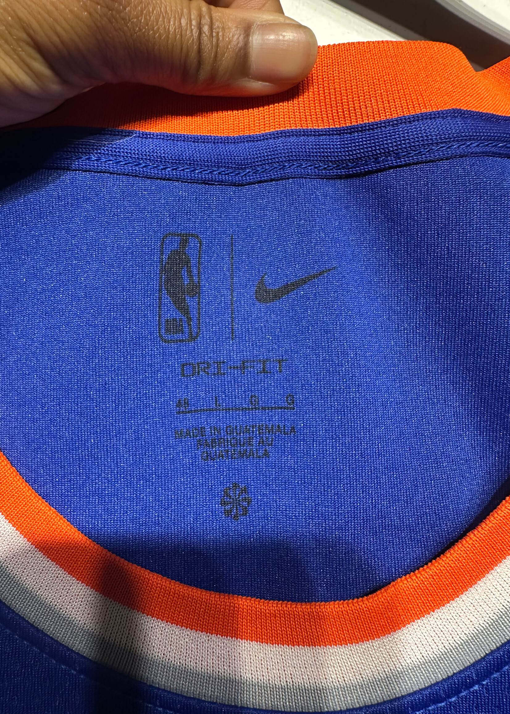 NWT Nike NY Knicks Barrett Jersey L