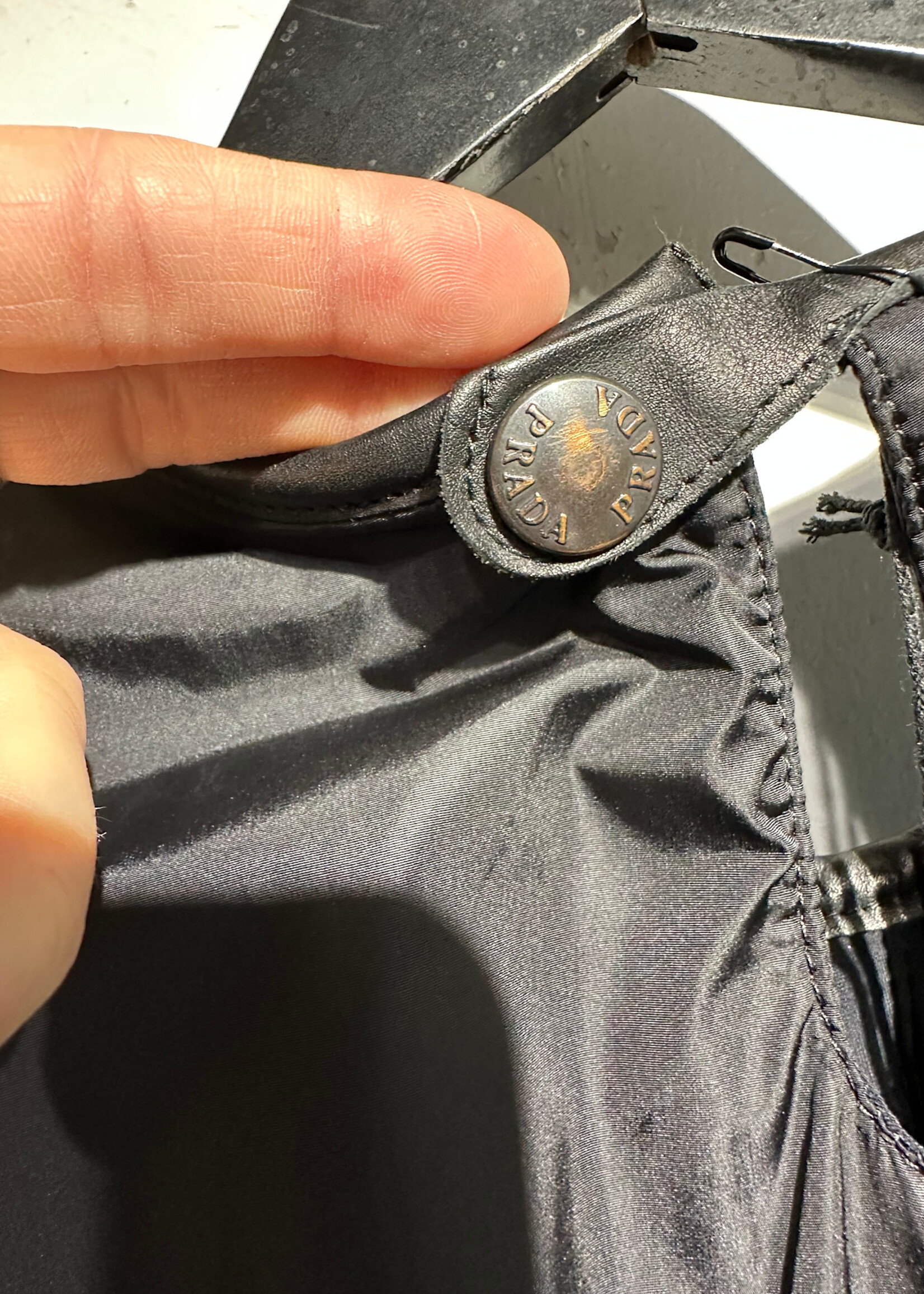 Prada Y2K Fleece Belted Vest M