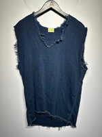 Simon Miller Denim Distress Hem Dress XS/S