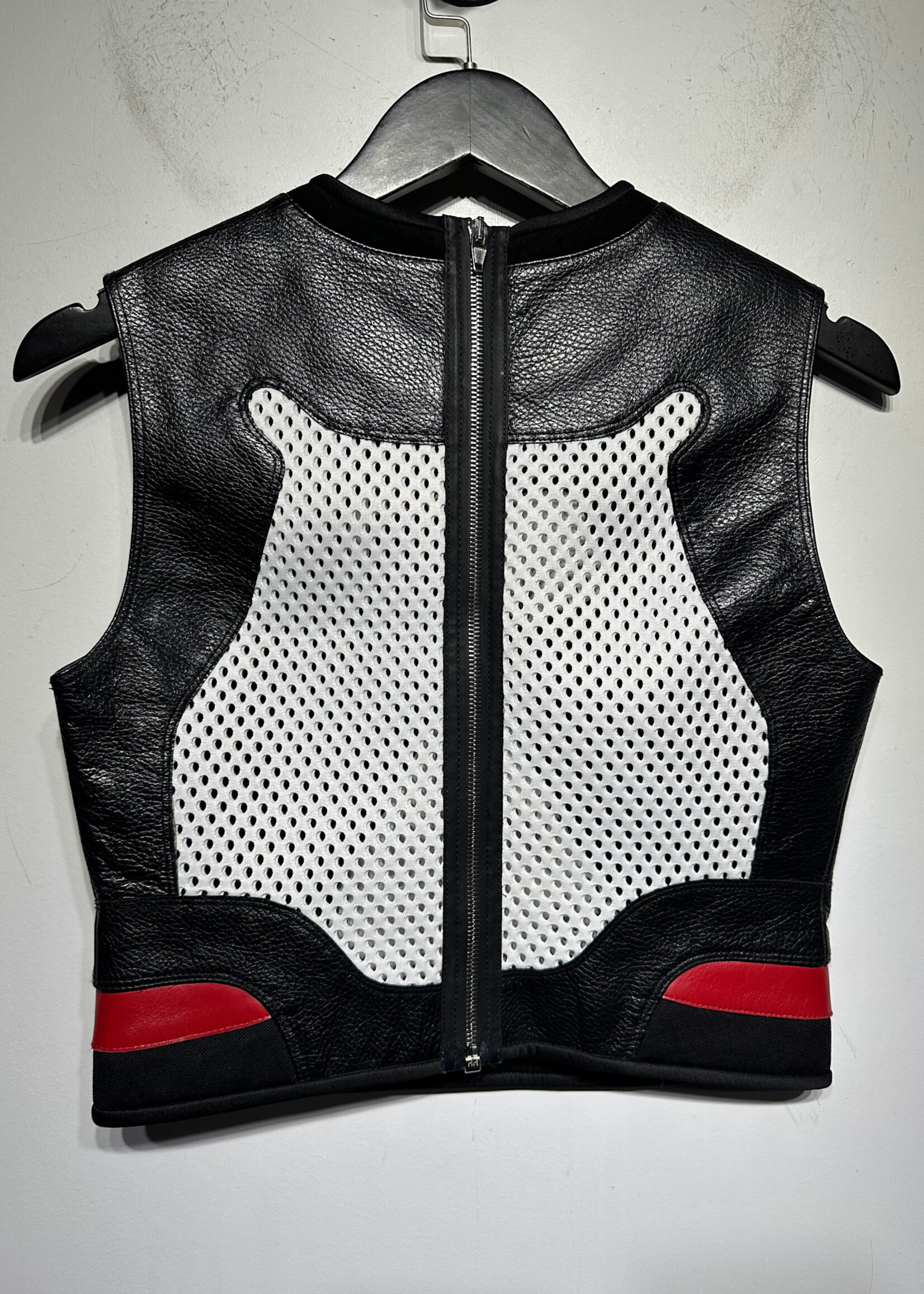 Alexander Wang Leather Moto Vest 6/S
