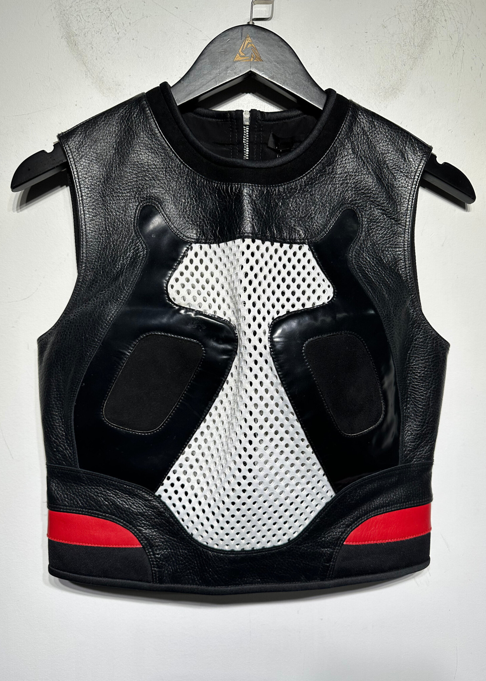 Alexander Wang Leather Moto Vest 6/S