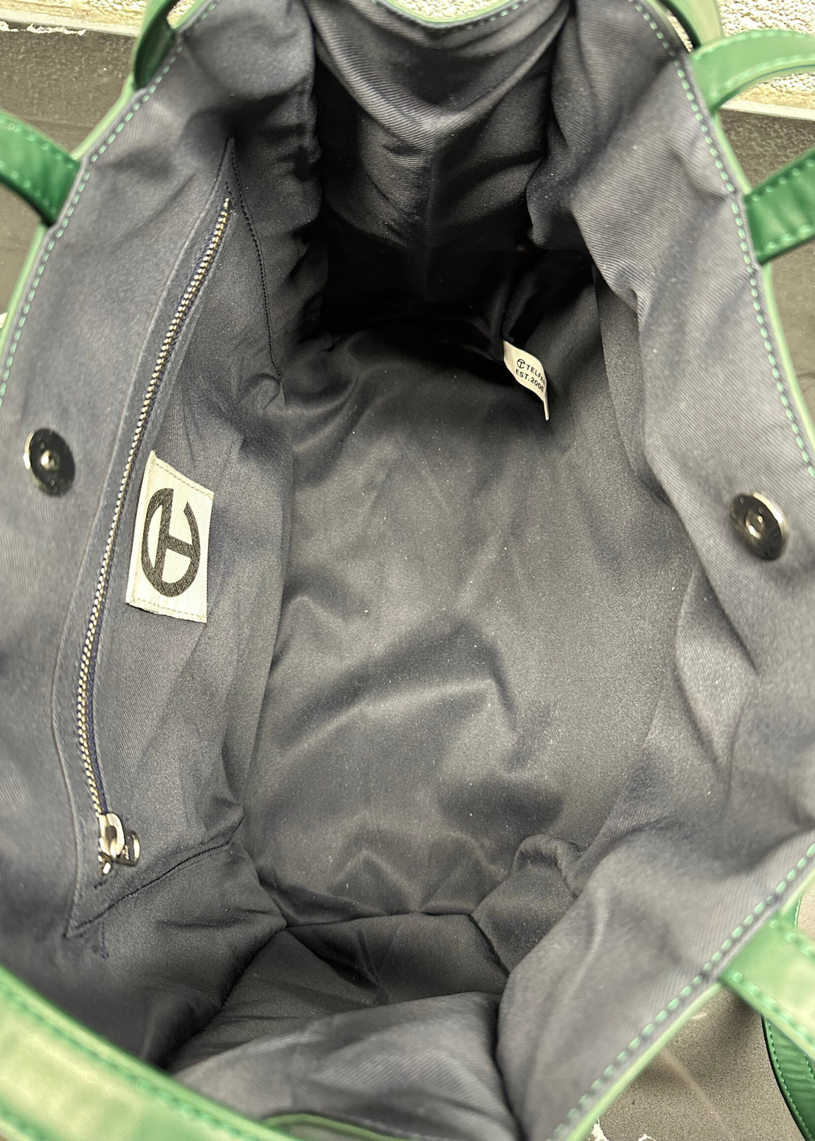 Telfar Forest Green Medium Shopper