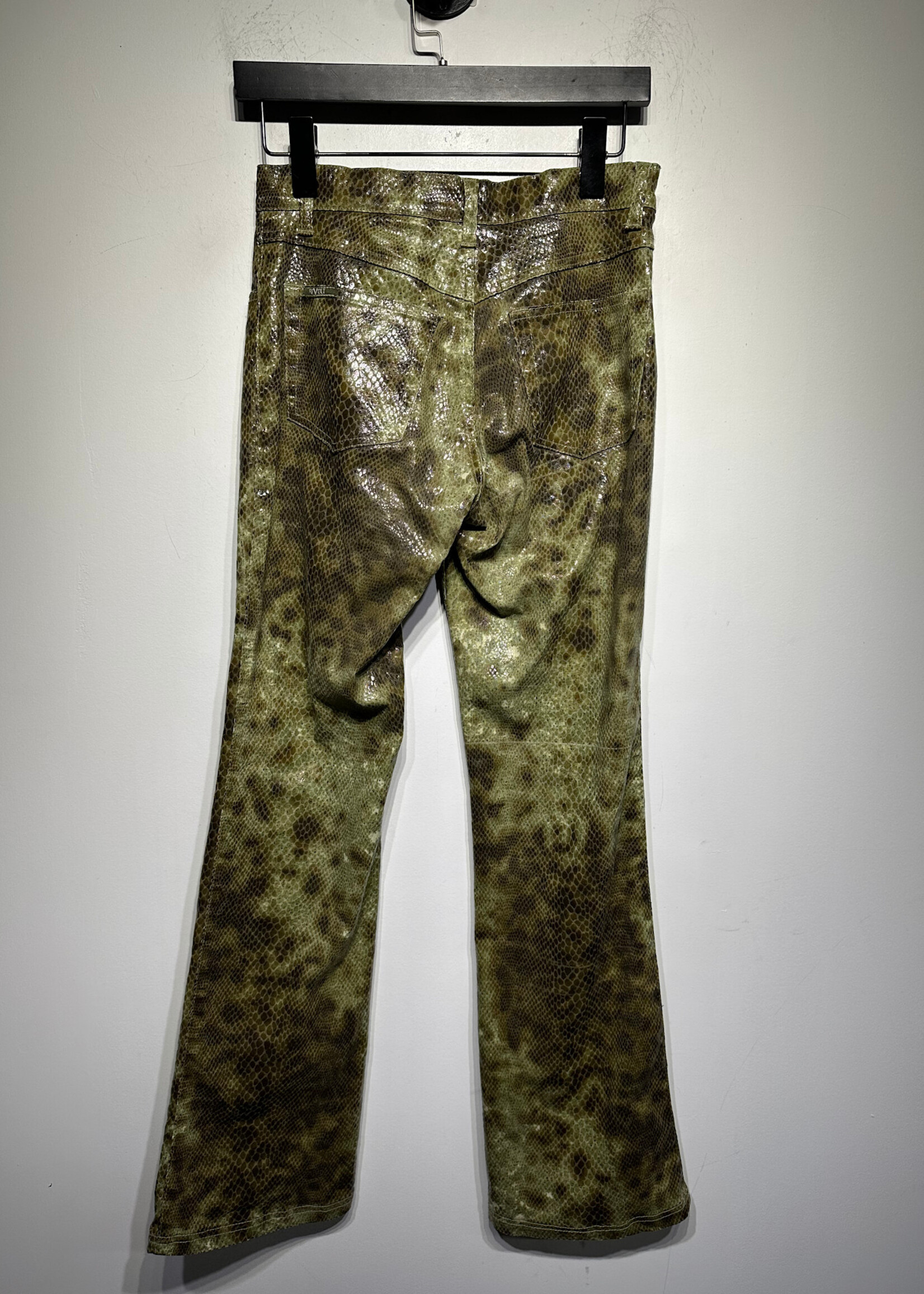 Revolt Y2K Green Snakeprint Pants 26
